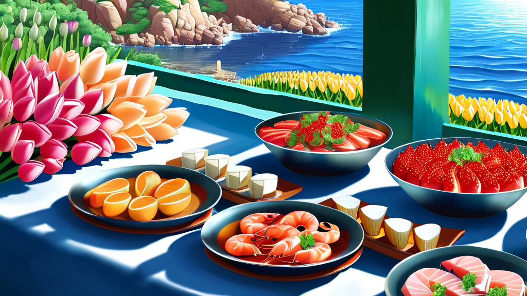 2026 태안 튤립 축제: 일정, 볼거리, 꿀팁 총정리 5 축제장 주변 맛집 및 추천 여행 코스 (realistic 스타일)