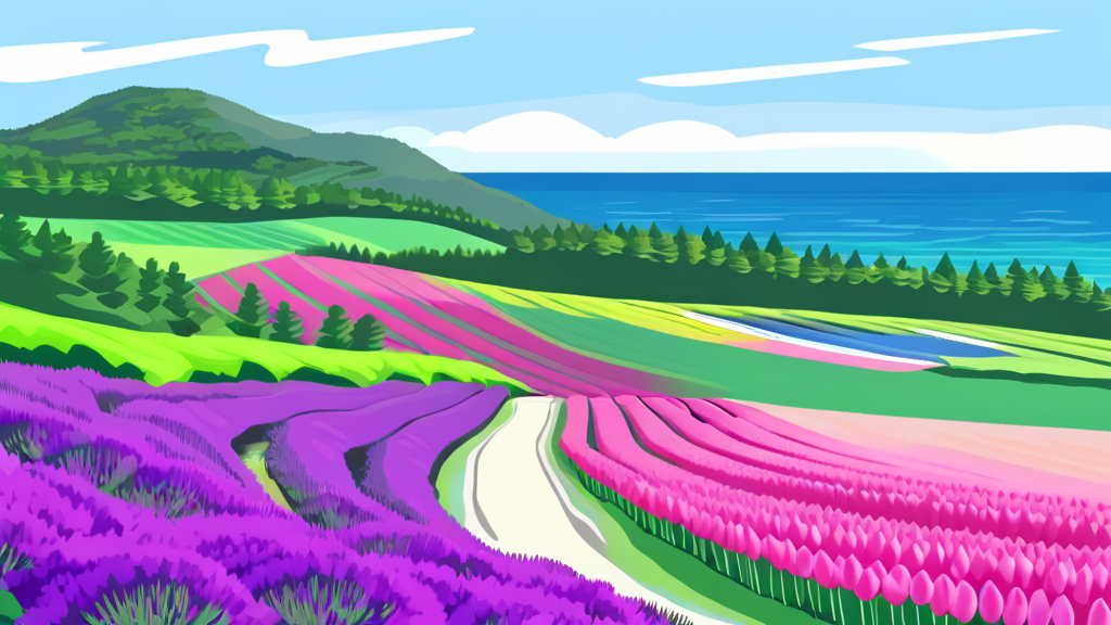 2026 태안 튤립 축제: 일정, 볼거리, 꿀팁 총정리 6 교통, 주차, 숙소 정보 총정리 (illustration 스타일)