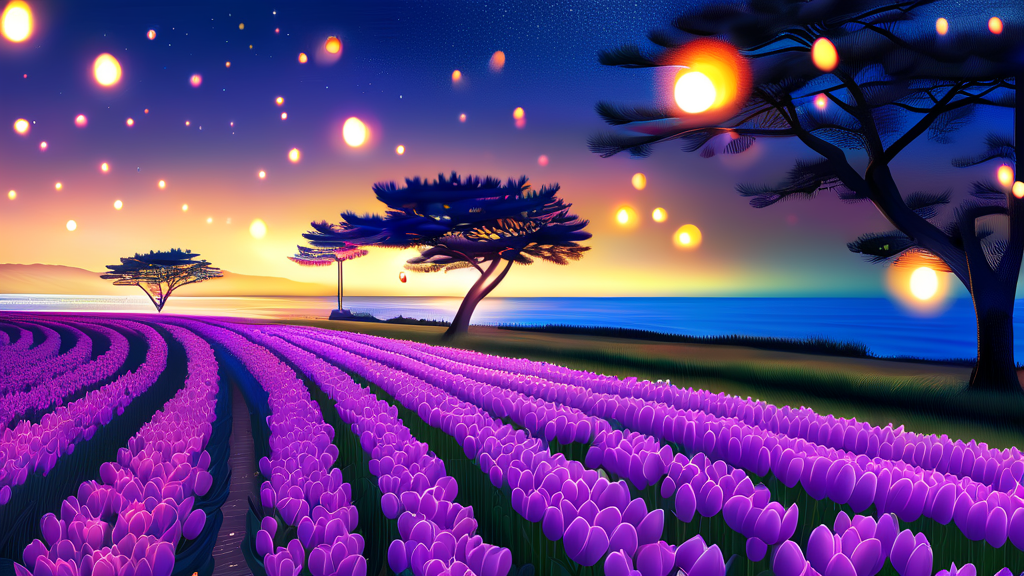 2026 태안 튤립 축제: 일정, 볼거리, 꿀팁 총정리 7 빛 축제, 부대 행사 등 추가 즐길 거리 (realistic 스타일)