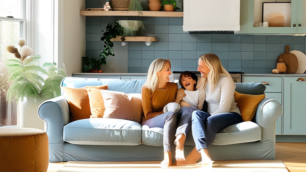 넓고 쾌적한 객실: 가족, 친구와 함께하는 완벽한 공간 (watercolor 스타일)