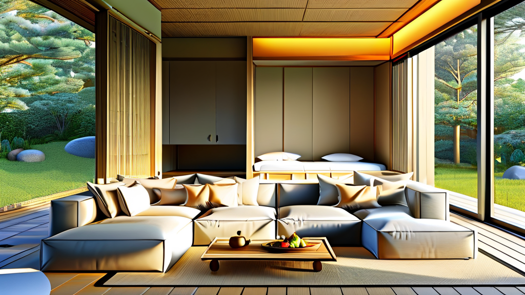 여행의 피로를 녹이는 편안함: 미마루 스테이의 모든 것 (realistic 스타일)