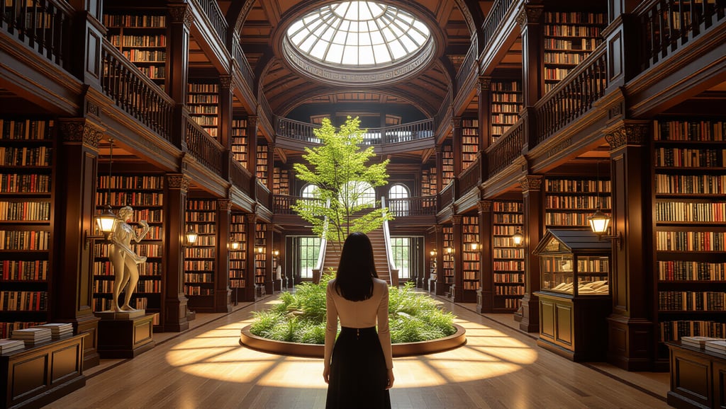 📸 이색 도서관의 건축미와 포토 스팟