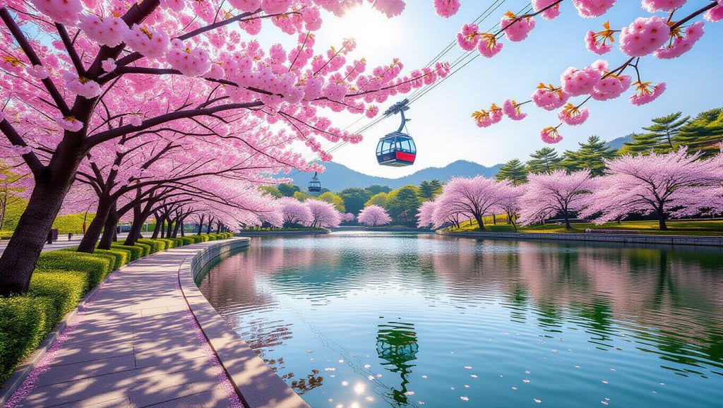 2026 서울대공원 벚꽃 개화 시기부터 축제 명당 포토존 및 주차 꿀팁 2 🌸 2026 서울대공원 벚꽃, 언제 가장 아름다울까요?