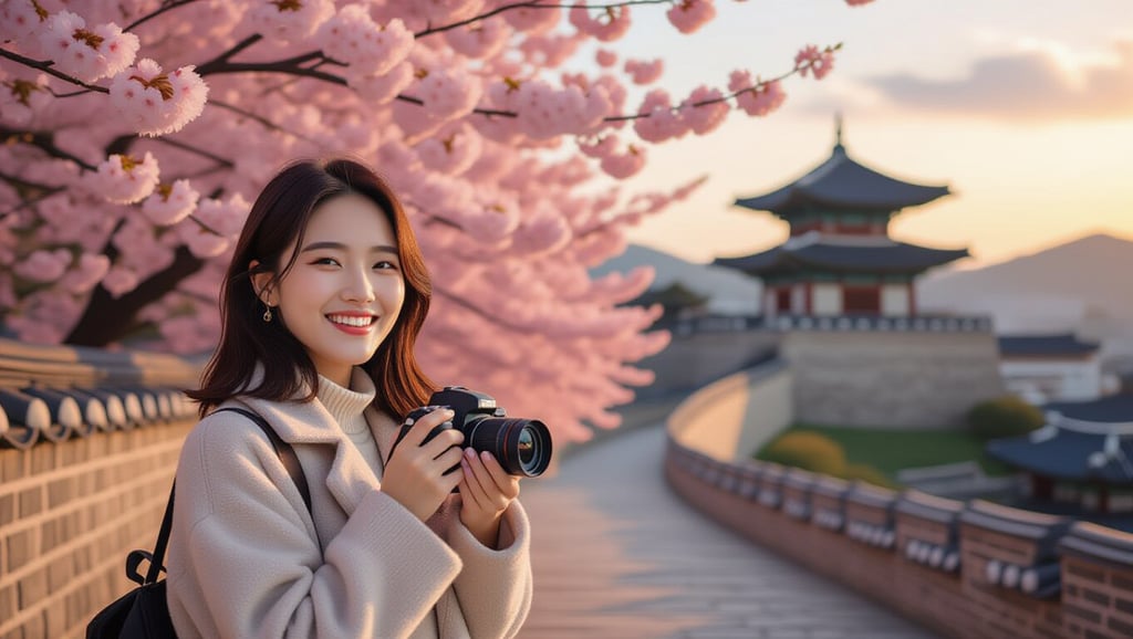 2026 서울 벚꽃 개화 시기부터 남산 명당까지 꽃놀이 가이드 4 📸 인생샷 명당! 벚꽃 촬영 포인트 가이드