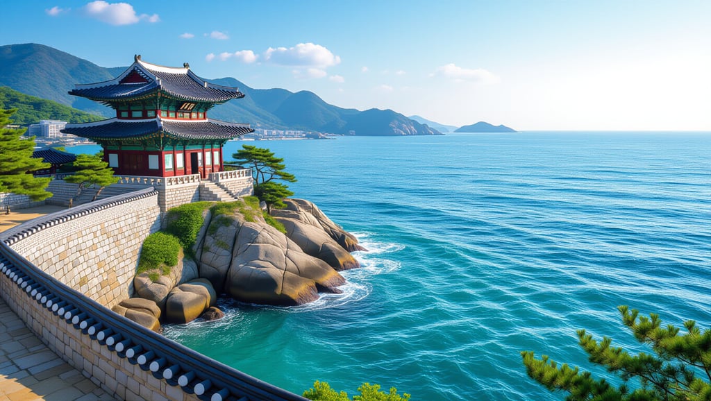 부산 기장 오시리아 해안산책로 코스부터 아난티 코브 주차 꿀팁까지 4 ⛩️ 해동 용궁사에서 시작하는 해안 탐방