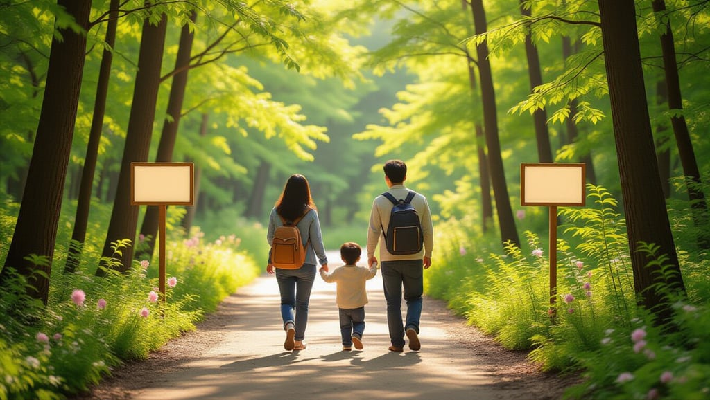 🌳 자연 속 배움과 힐링: 생태 교육 & 산책 코스