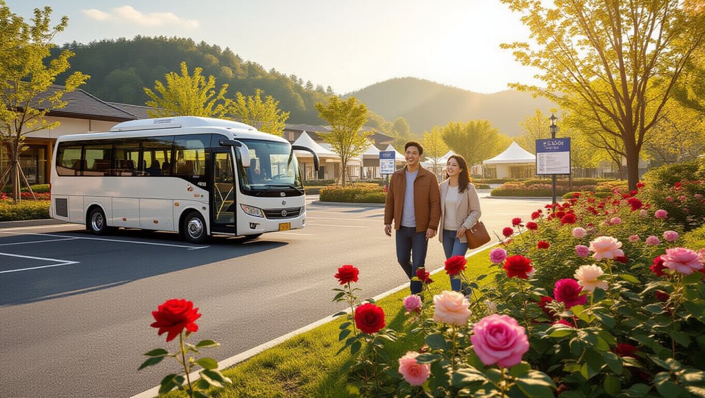 2026 곡성 및 울산 장미축제 일정 라인업 주차 꿀팁 방문 가이드 5 🚗 현장 혼잡을 피하는 주차 & 교통 이용 꿀팁