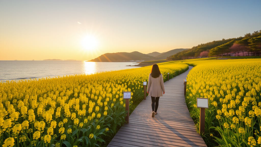 🚶‍♀️ 변산마실길 코스별 봄꽃 산책