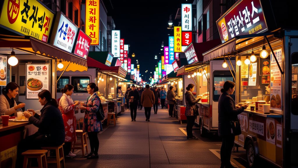 🛍️ 나이트 마켓 & 특별 야간 체험